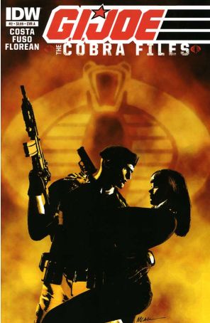 G.I. Joe: Cobra Files 2A published by IDW with cover art by Antonio Fuso