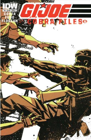 G.I. Joe: Cobra Files 3B published by IDW with cover art by Antonio Fuso