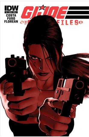 G.I. Joe: Cobra Files 4A published by IDW with cover art by Antonio Fuso