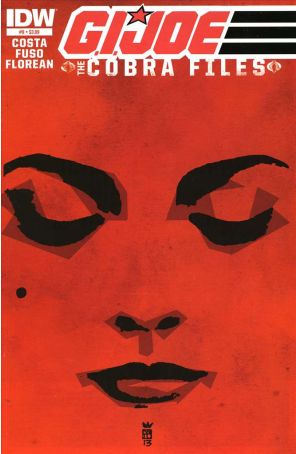 G.I. Joe: Cobra Files 9 published by IDW with cover art by Antonio Fuso