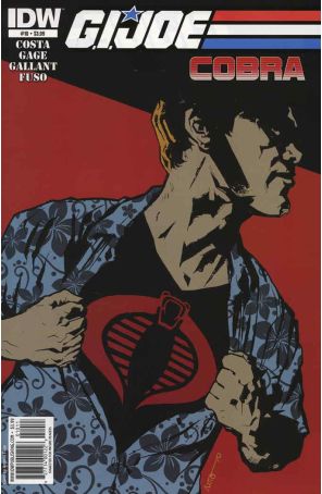 G.I. Joe: Cobra II 10A published by IDW with cover art by Antonio Fuso
