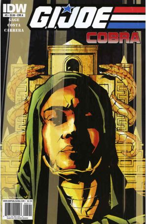 G.I. Joe: Cobra II 5A published by IDW with cover art by Antonio Fuso