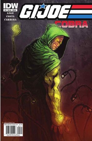 G.I. Joe: Cobra II 5B published by IDW with cover art by Ben Templesmith