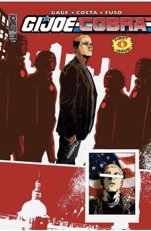 G.I. Joe: Cobra 1B published by IDW with cover art by Antonio Fuso