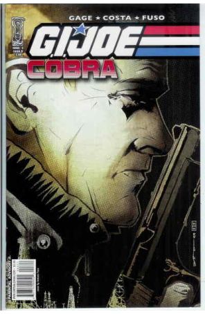 G.I. Joe: Cobra 3B published by IDW with cover art by Antonio Fuso