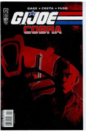 G.I. Joe: Cobra 4B published by IDW with cover art by Antonio Fuso
