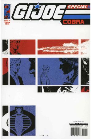 G.I. Joe: Cobra Special 1B published by IDW with cover art by Antonio Fuso