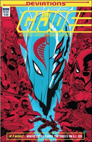 G.I. Joe: Deviations 1 published by IDW with cover art by Corey Lewis