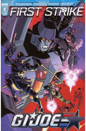 G.I. Joe: First Strike 1B published by IDW with cover art by Ilias Kyriazis
