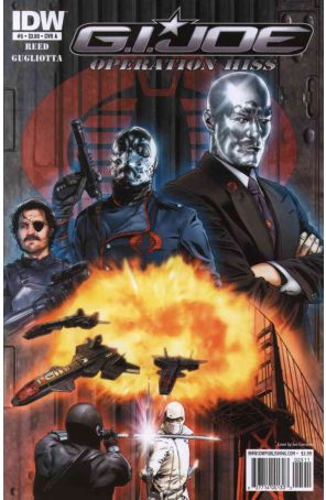 G.I. Joe: Operation Hiss 5A published by IDW with cover art by Joe Corroney