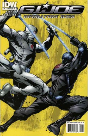 G.I. Joe: Operation Hiss 5B published by IDW with cover art by Augustin Padilla