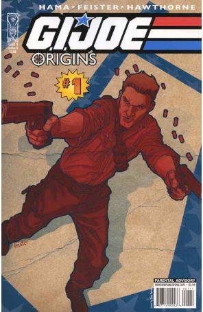 G.I. Joe: Origins 1B published by IDW with cover art by Tom Feister