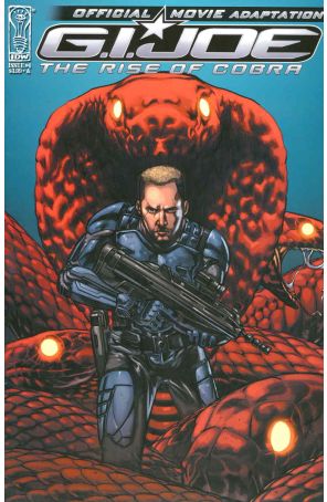 G.I. Joe: Rise of Cobra Movie Adaptation 4A published by IDW with cover art by Casey Maloney