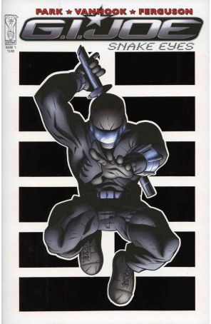 G.I. Joe: Snake Eyes 1 published by IDW with cover art by Lee Ferguson