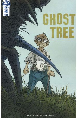 Ghost Tree 4 published by IDW with cover art by Simon Gane