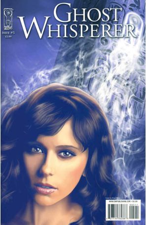 Ghost Whisperer 5A published by IDW with cover art by Brian Miller