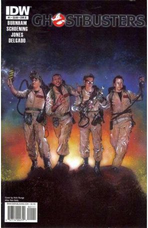 Ghostbusters (2nd Series) 1B published by IDW with cover art by Nick Runge