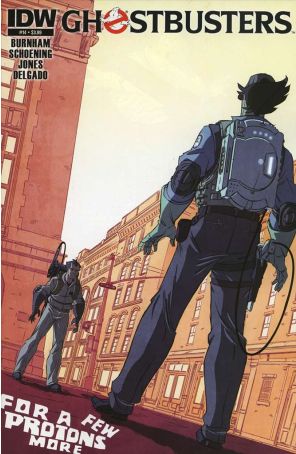 Ghostbusters (2nd Series) 14 published by IDW with cover art by Dan Schoening