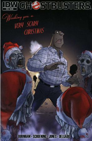 Ghostbusters (2nd Series) 16 published by IDW with cover art by Dan Schoening