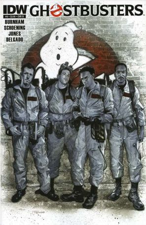 Ghostbusters (2nd Series) 6B published by IDW with cover art by Nick Runge