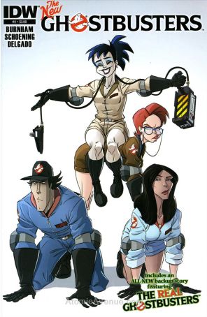 Ghostbusters (3rd Series) 2A published by IDW with cover art by Dan Schoening