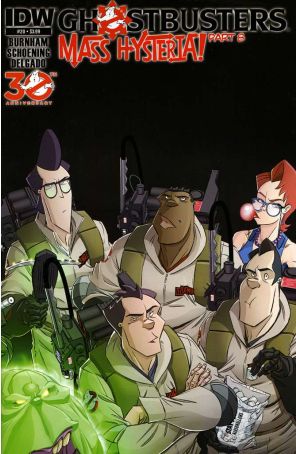 Ghostbusters (3rd Series) 20 published by IDW with cover art by Dan Schoening