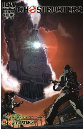 Ghostbusters (3rd Series) 5A published by IDW with cover art by Dan Schoening