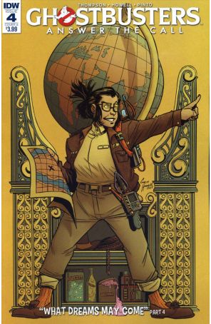 Ghostbusters: Answer the Call 4A published by IDW with cover art by Corin Howell