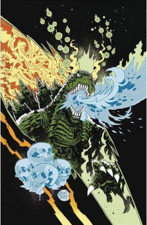Godzilla's Monsterpiece Theatre 1D published by IDW with cover art by Jim Mahfood