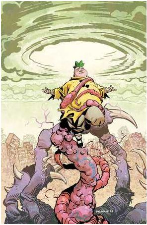 Godzilla: Escape the Deadzone 3C published by IDW with cover art by Patricio Delpeche