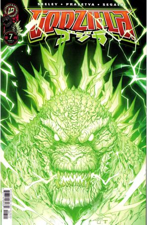 Godzilla: Kai-Sei Era 7A published by IDW with cover art by Jonathan Uribe