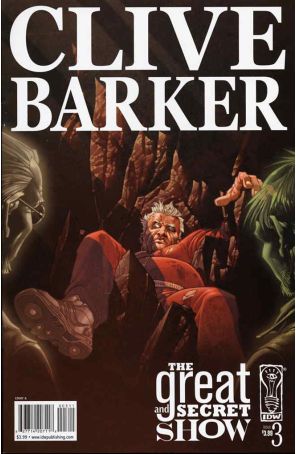 Great and Secret Show (Clive Barker's) 3A published by IDW