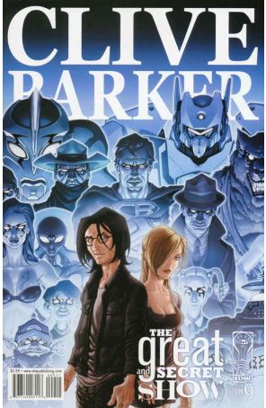 Great and Secret Show (Clive Barker's) 9A published by IDW with cover art by Gabriel Rodriguez