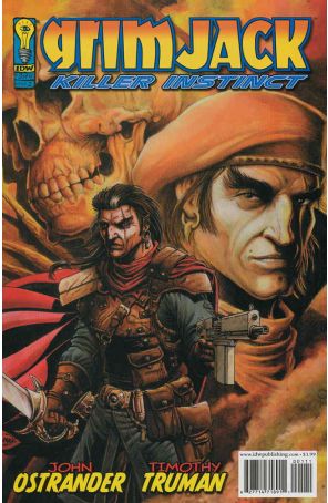 Grimjack: Killer Instinct 1 published by IDW with cover art by Timothy Truman