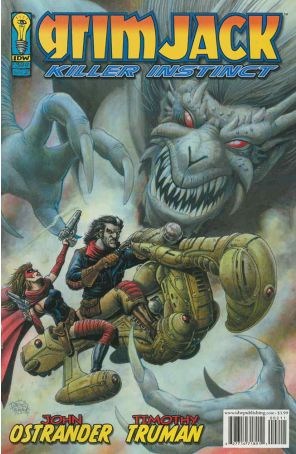 Grimjack: Killer Instinct 2 published by IDW with cover art by Timothy Truman