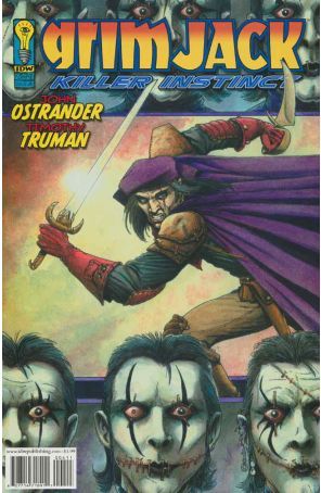 Grimjack: Killer Instinct 4 published by IDW with cover art by Timothy Truman