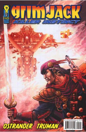 Grimjack: Killer Instinct 5 published by IDW with cover art by Timothy Truman
