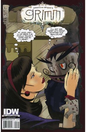 Grimm (American McGee's) 2A published by IDW with cover art by Grant Bond