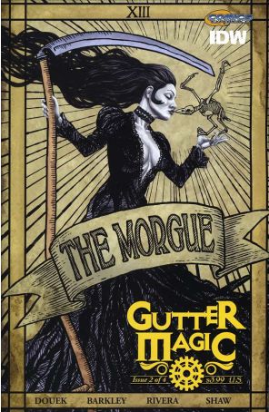 Gutter Magic 2 published by IDW with cover art by Brett Barkley