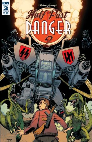 Half Past Danger (2nd Series) 3B published by IDW with cover art by Nick Roche