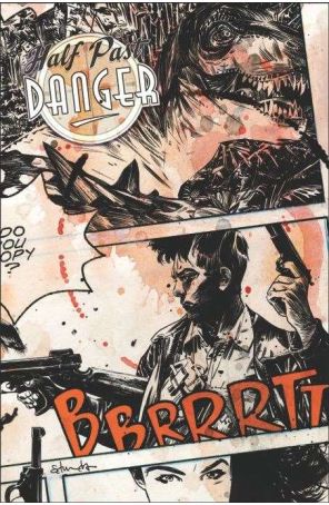 Half Past Danger 1A published by IDW with cover art by Tommy Lee Edwards