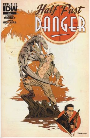 Half Past Danger 3 published by IDW with cover art by Stephen Mooney