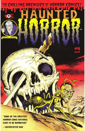 Haunted Horror 4 published by IDW with cover art by Bernard Baily