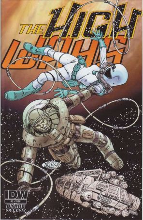 The High Ways 2 published by IDW with cover art by John Byrne