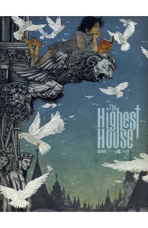 The Highest House 4A published by IDW with cover art by Yuko Shimizu