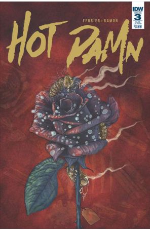 Hot Damn 3A published by IDW with cover art by Valentin Ramon