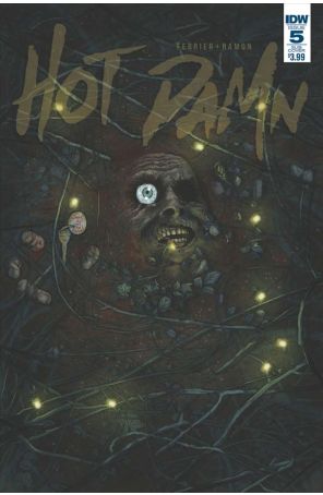 Hot Damn 5A published by IDW with cover art by Valentin Ramon