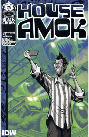 House Amok 2A published by IDW with cover art by Shawn McManus