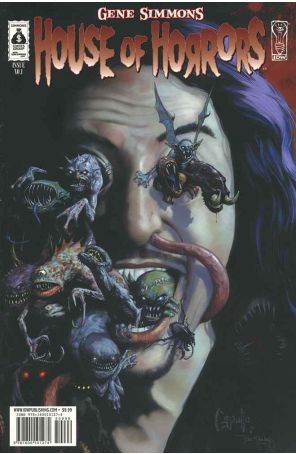 House of Horrors (Gene Simmons') 1 published by IDW with cover art by Greg Capullo