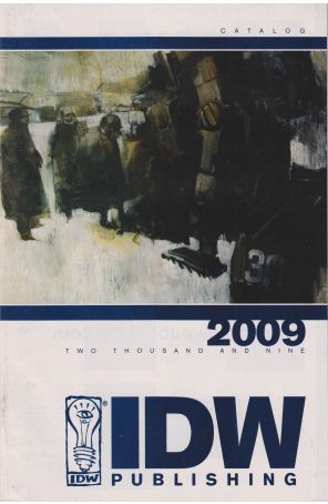 IDW Catalog 2009 published by IDW with cover art by Ashley Wood